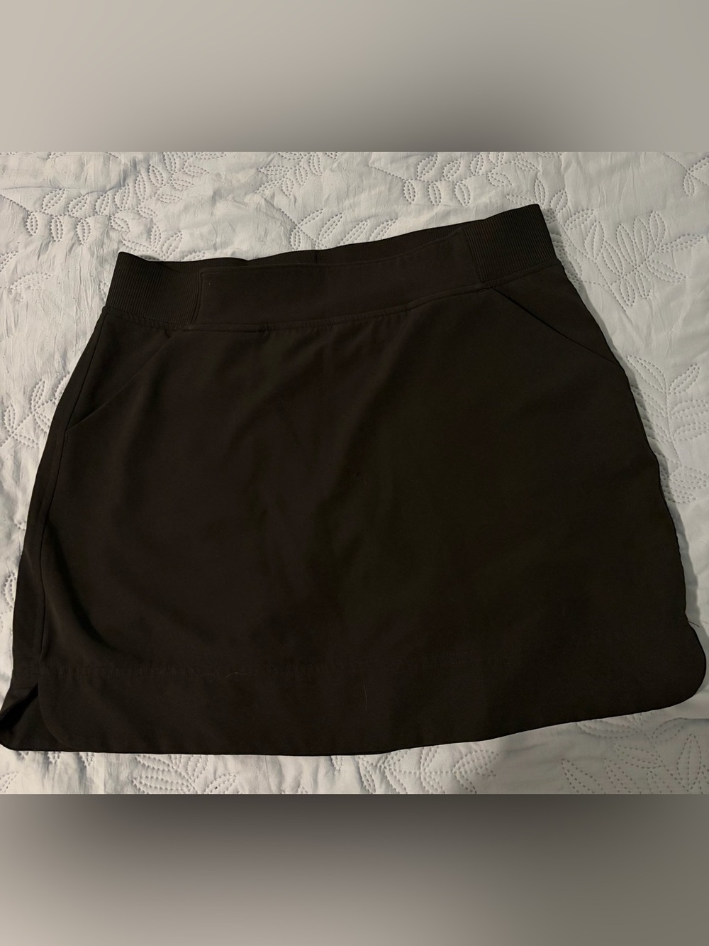 Black Women's Pull-On Skirt